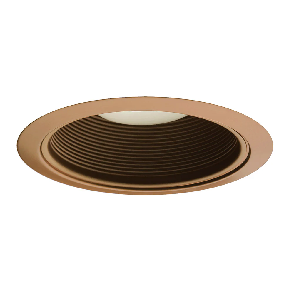 NICOR 6 in. Bronze Recessed Baffle Trim