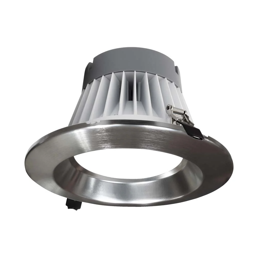 Nicor CLR-Select 8-inch Nickel H/O Commercial Canless LED Downlight Kit