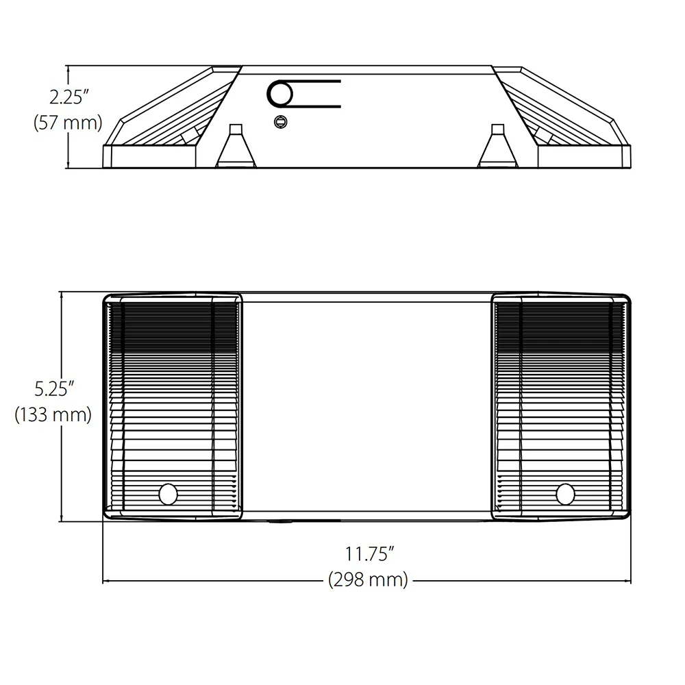 NICOR Compact LED Emergency Fixture - Image 2