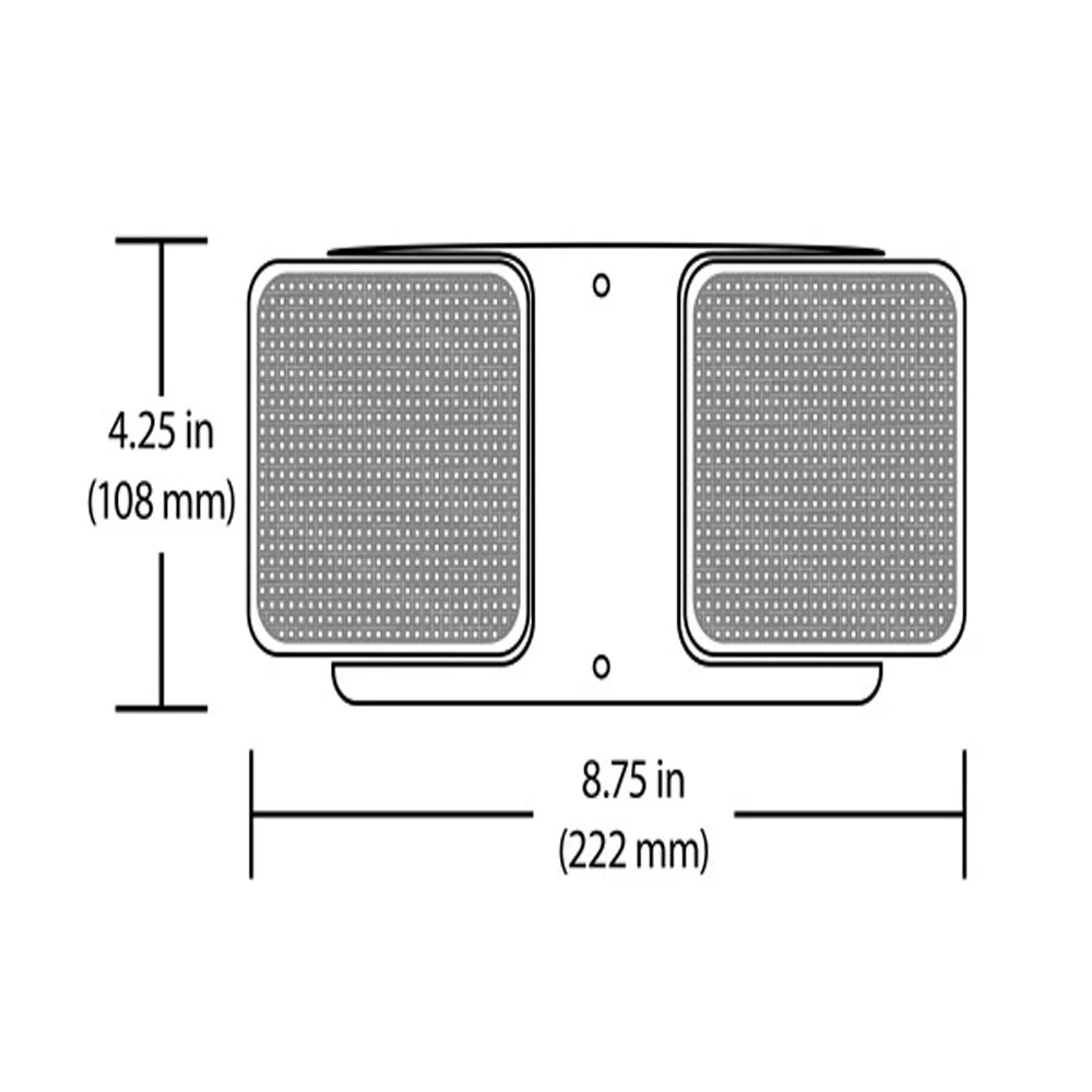 NICOR Double Head LED Emergency Remote Light - Image 2
