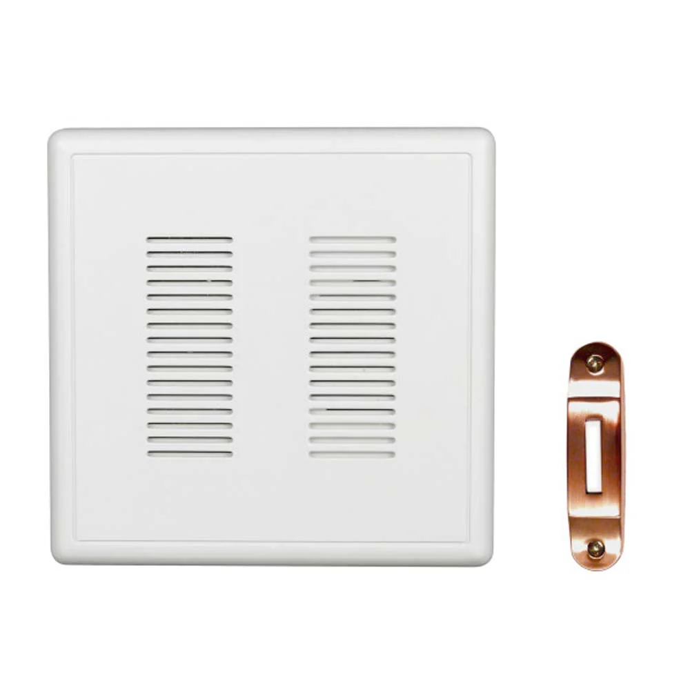 Nicor PrimeChime Plus 2 - Doorbell Chime Kit with Copper  Button