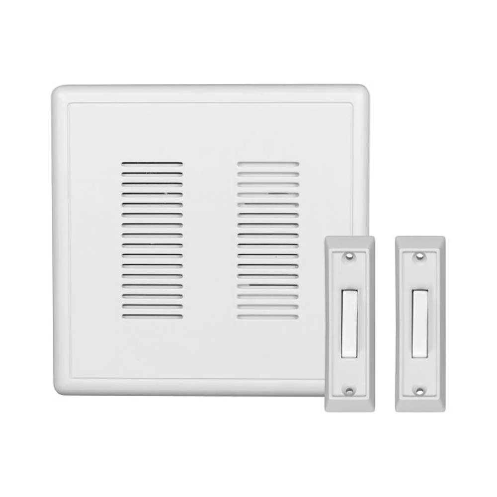 Nicor PrimeChime Plus 2 - Doorbell Chime Kit with Lighted Buttons