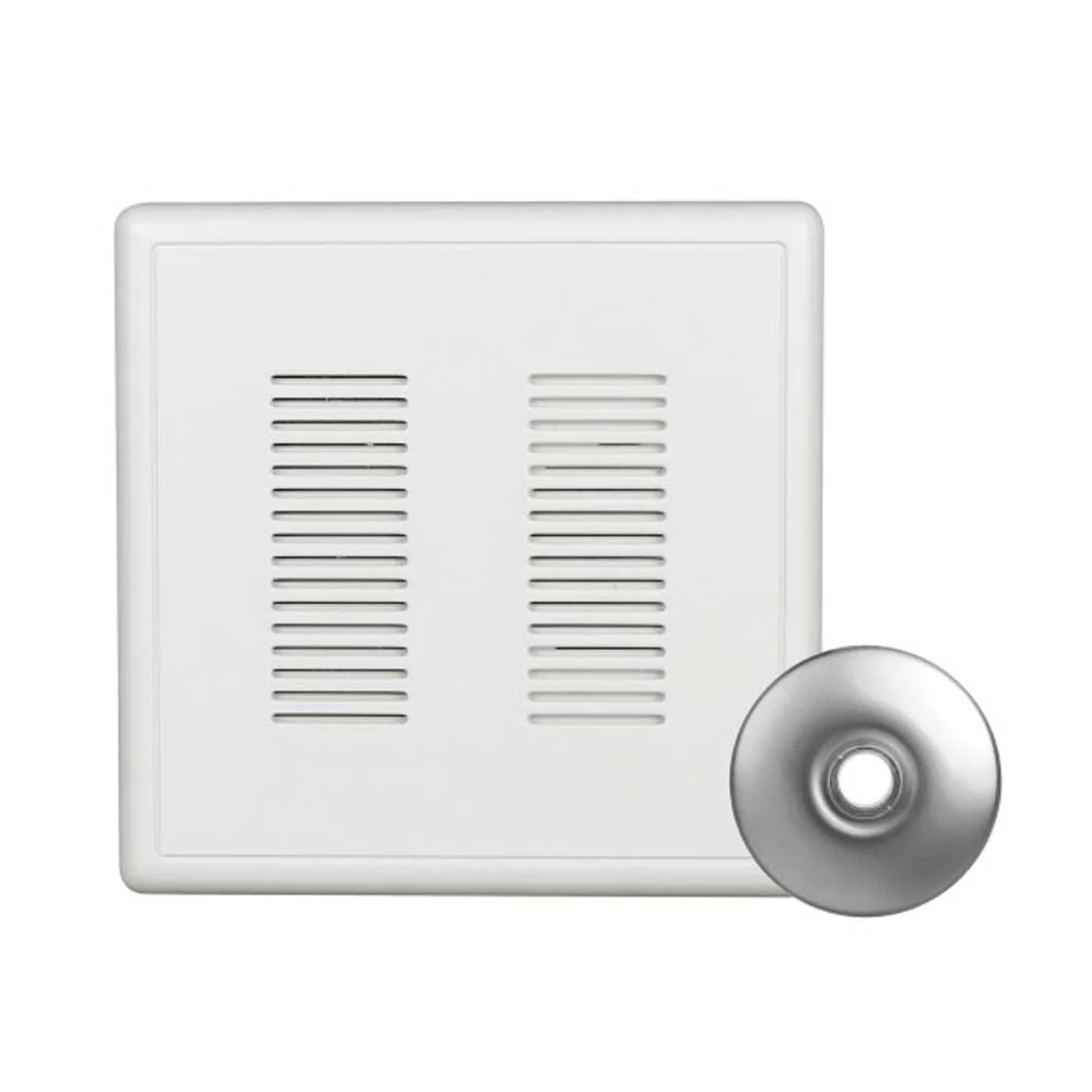 Nicor PrimeChime Plus 2 - Doorbell Chime Kit with Nickel Button