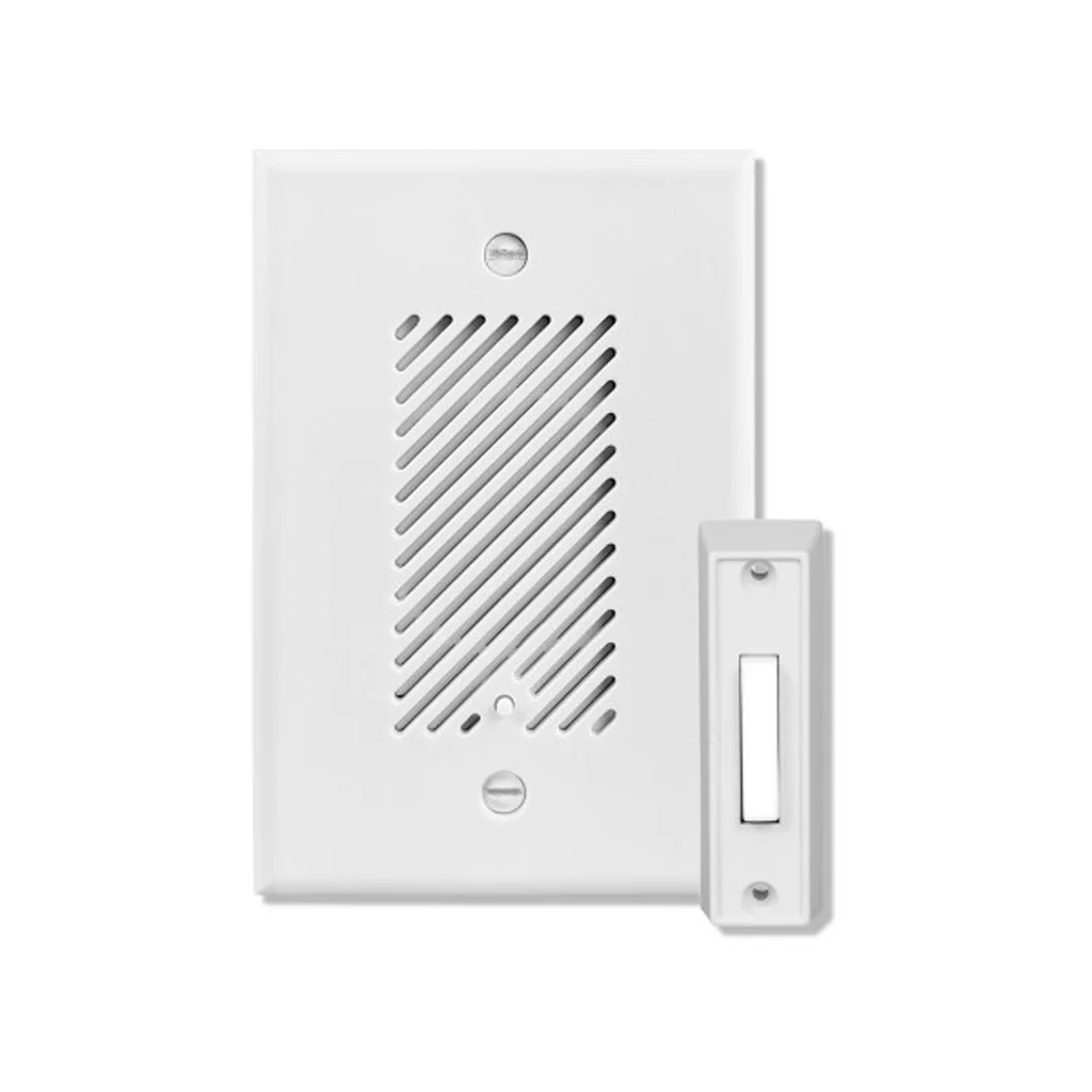 Nicor Single-Gang Electronic Door Chime Kit with Lighted Button