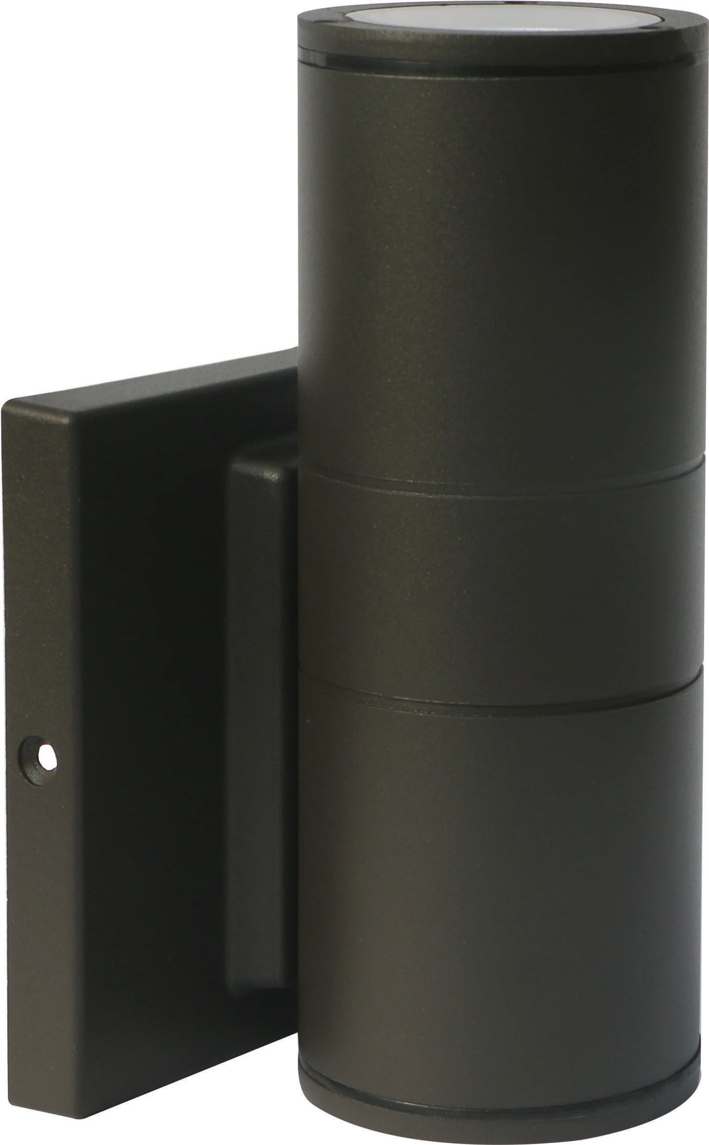 Nuvo 1-Light 10w Outdoor LED Wall Light Small Up or Down Sconce in Bronze Finish