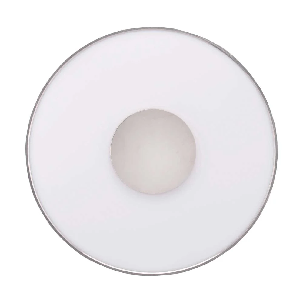 Nuvo 26w 13" Flush Mount LED Fixture Round Shape in Polished Nickel Finish