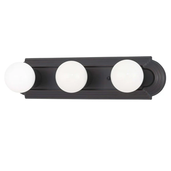 Nuvo 3 Light 18 inch Vanity Racetrack Style