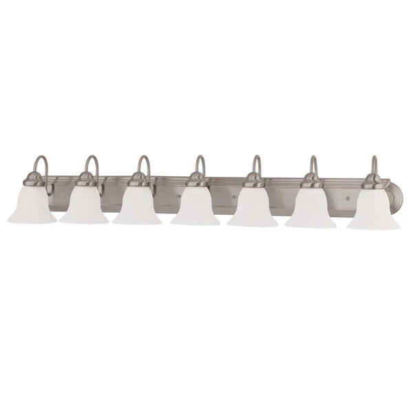 Nuvo Ballerina - 7 Light 48 inch Vanity w/ Frosted White Glass