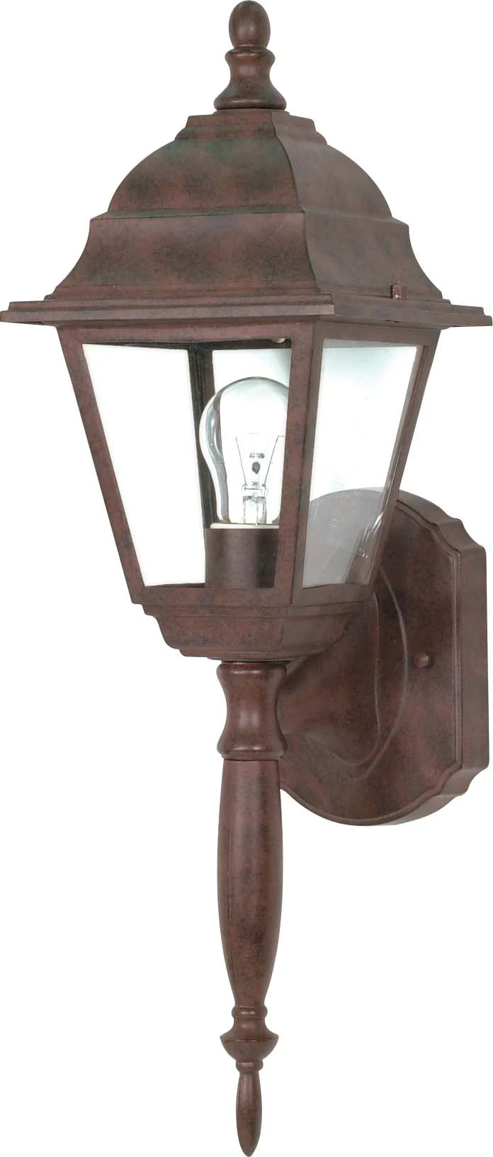 Nuvo Briton - 1 Light - 18 inch - Wall Lantern - w/ Clear  Seed Glass