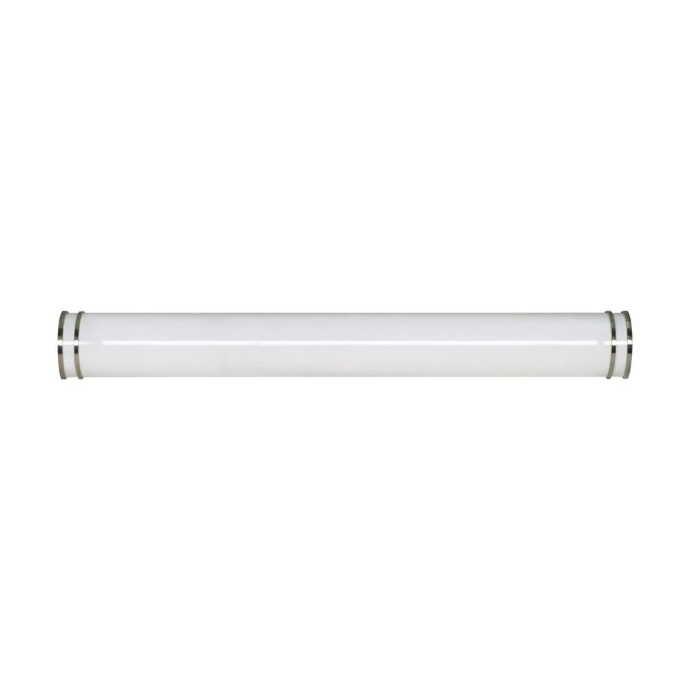 Nuvo Glamour LED 49-in Vanity Fixture Brushed Nickel Finish CCT Selectable