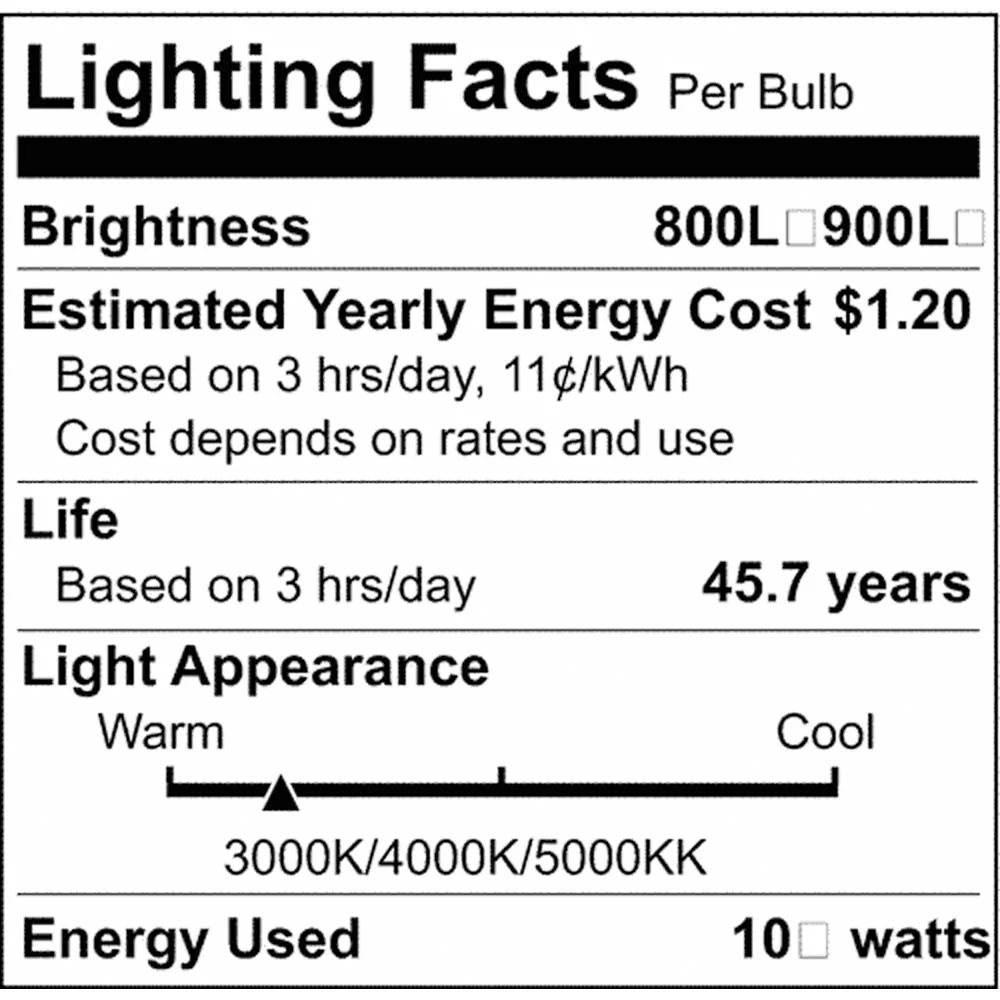Nuvo Glamour LED 9-in 10w Wall Sconce Brushed Nickel Finish CCT Selectable - Image 3