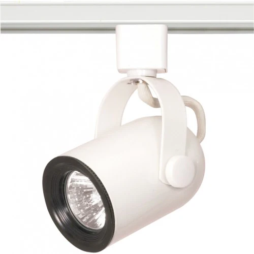 Nuvo TH315 White 1 Light - MR16 - 120V Track Head - Round Back