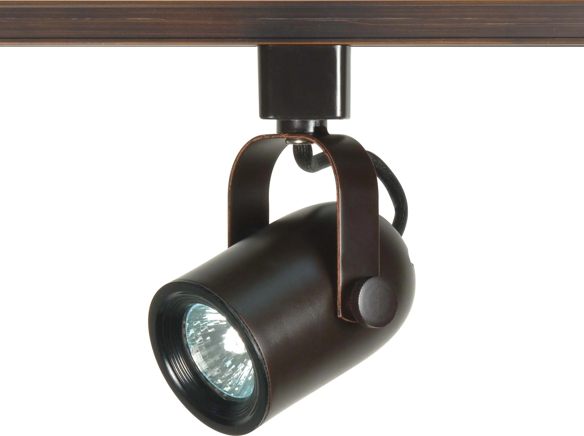 Nuvo TH351 Russet Bronze 1 Light - MR16 Roundback Track Head