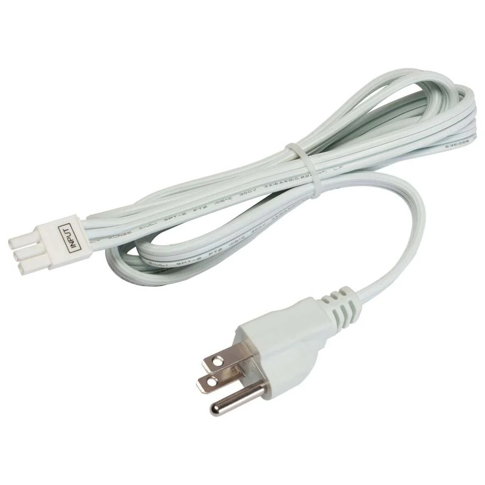 Nuvo Under Cabinet LED Power Cord Supply 120v