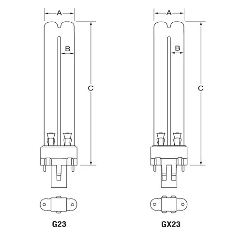 Oase Living Water Bitron 9 Germicidal UV Replacement bulb - Ushio OEM bulb - Image 4
