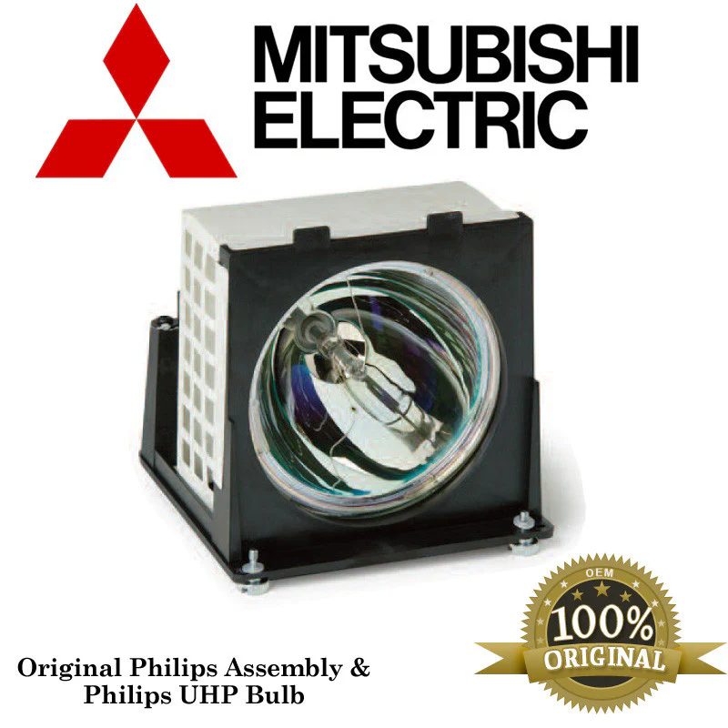 Original Mitsubishi WE52825 TV Assembly with Philips Cage and UHP Bulb - Image 2