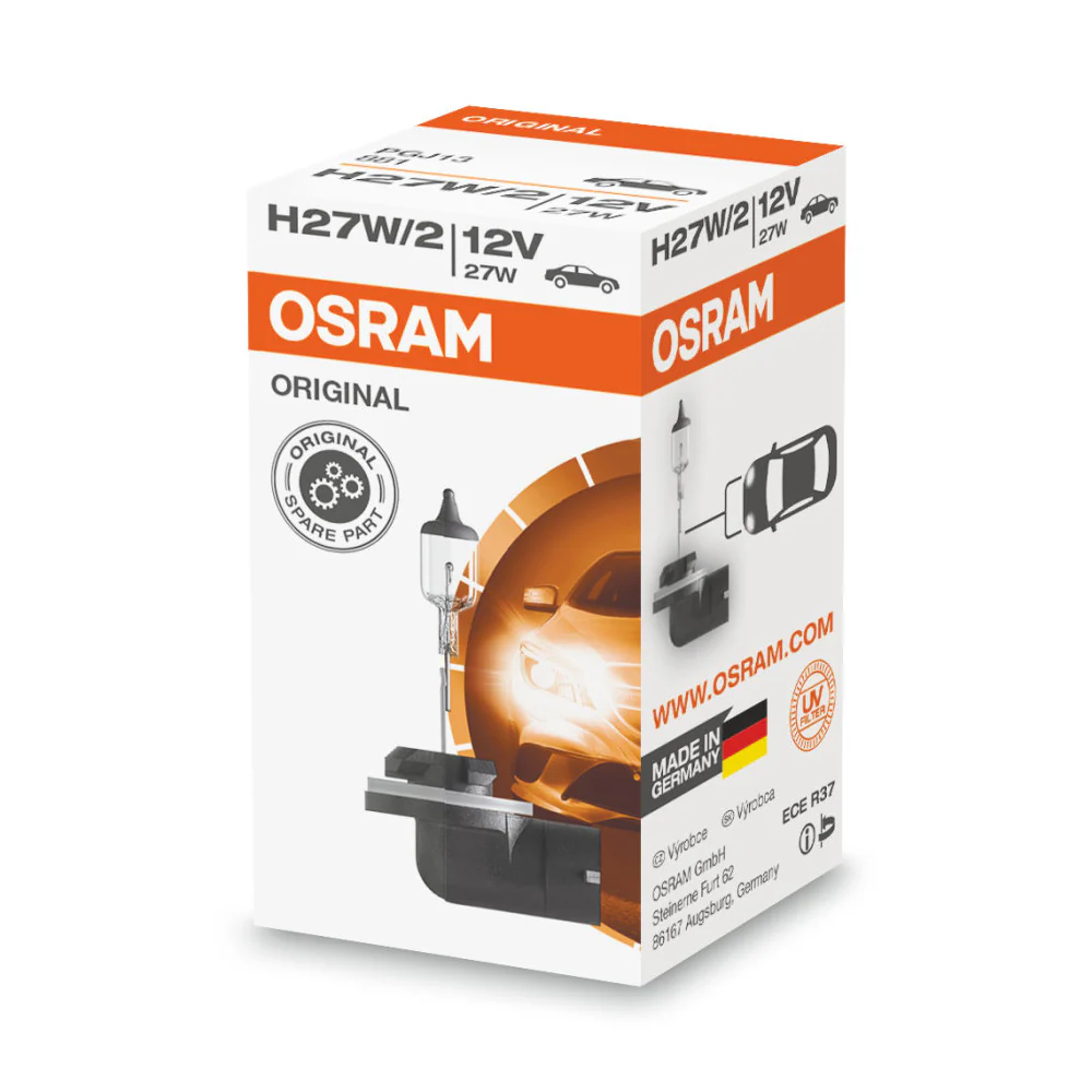 OSRAM 881 H27W/2 Original Line High-Performance Halogen Headlight Bulb