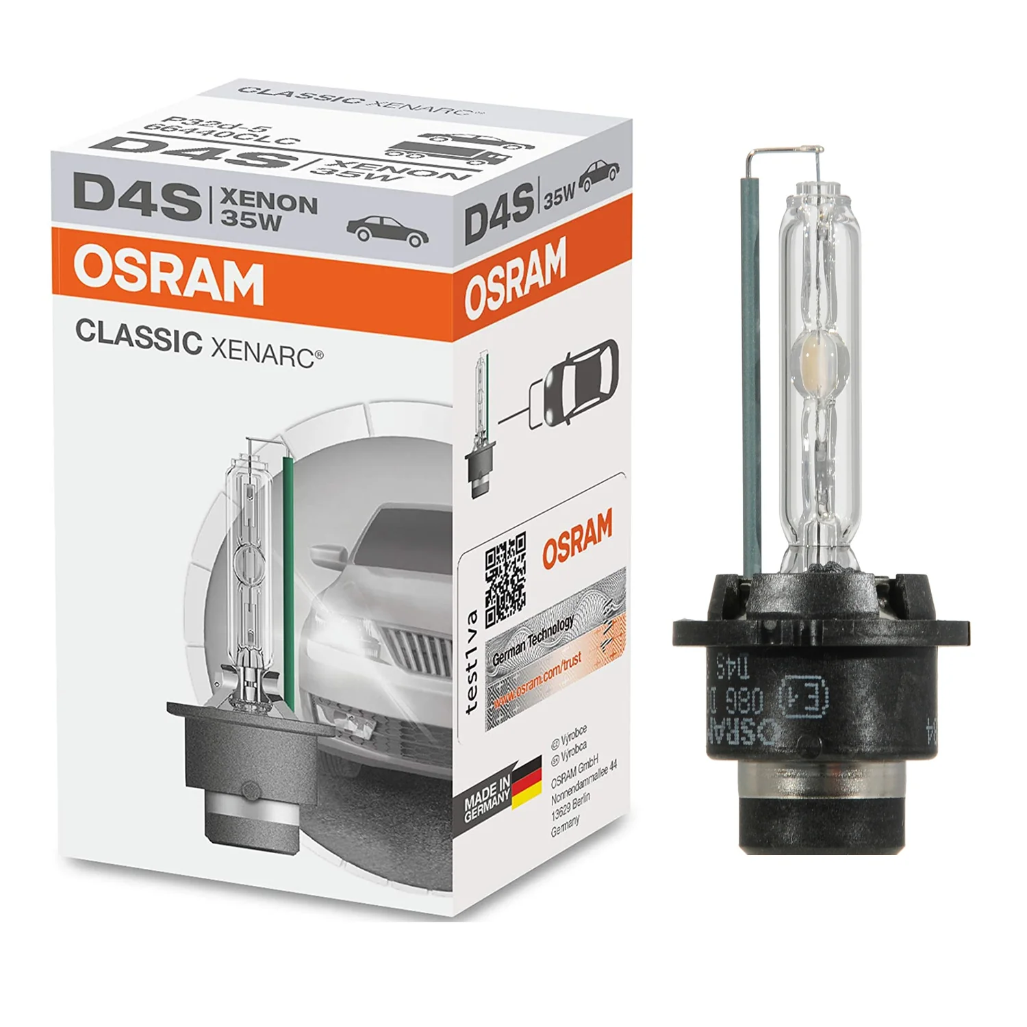 Osram D4S - 66440 - Classic Xenarc 35W HID Automotive Bulb