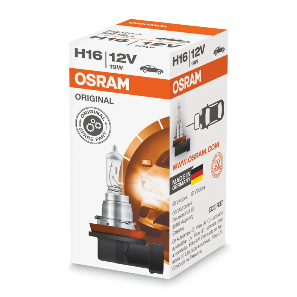 OSRAM  H16 12V 19W 64219L+ Original Line High-Performance Automotive Bulb