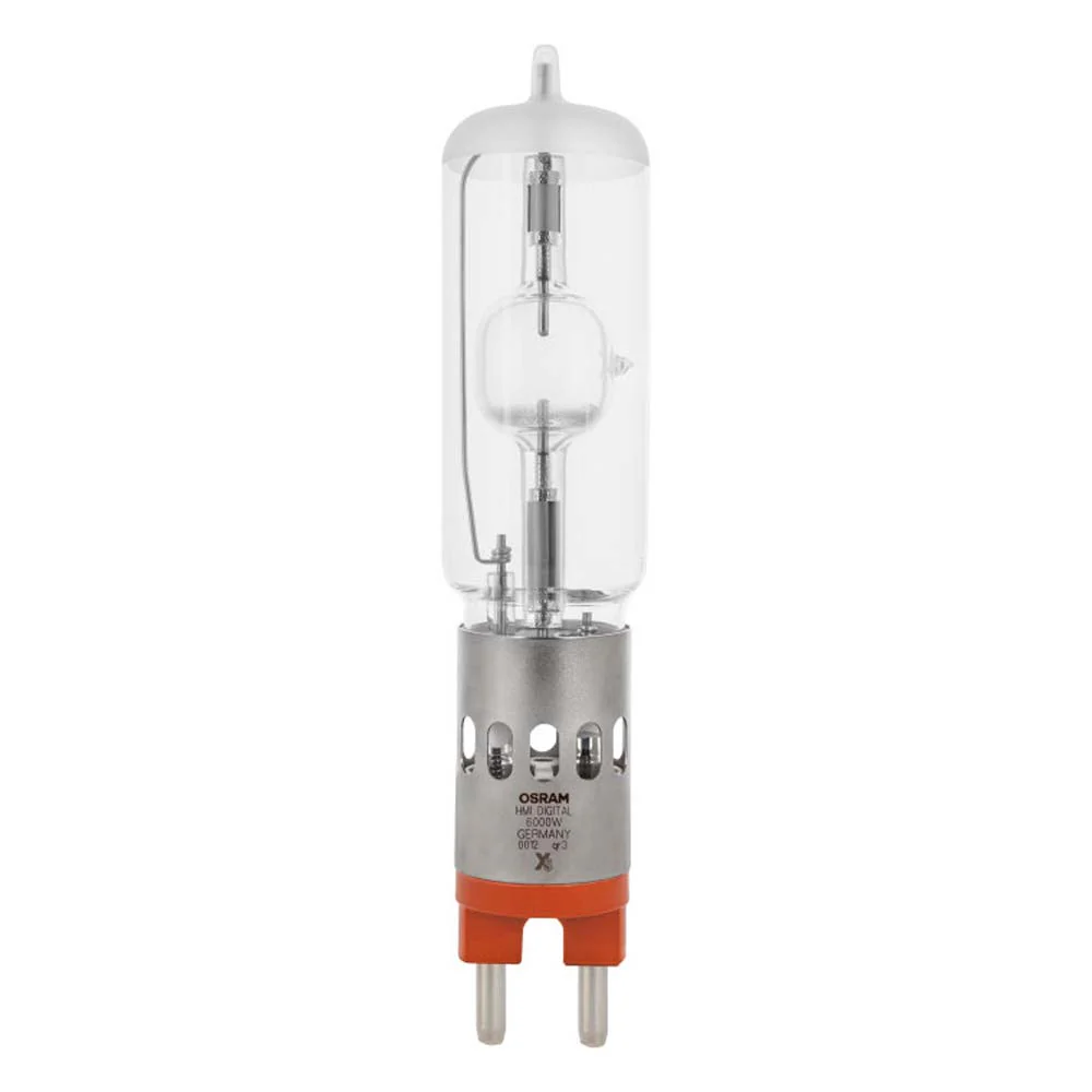 OSRAM HMI Digital T-75 6000w 123v GX38 base 6000K Metal Halide bulb - Image 2