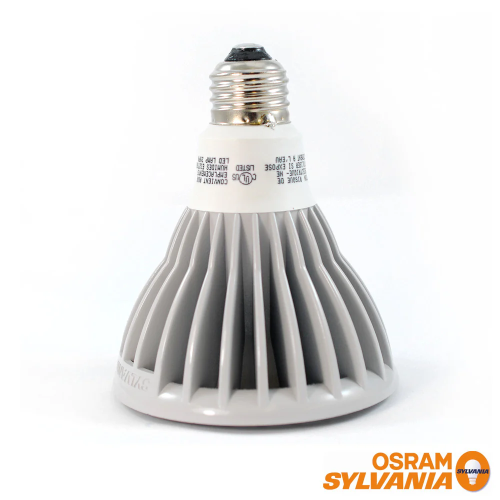 SYLVANIA 13W PAR30L Long Neck Dimmable LED Flood 40 degree 2700K light bulb - Image 4
