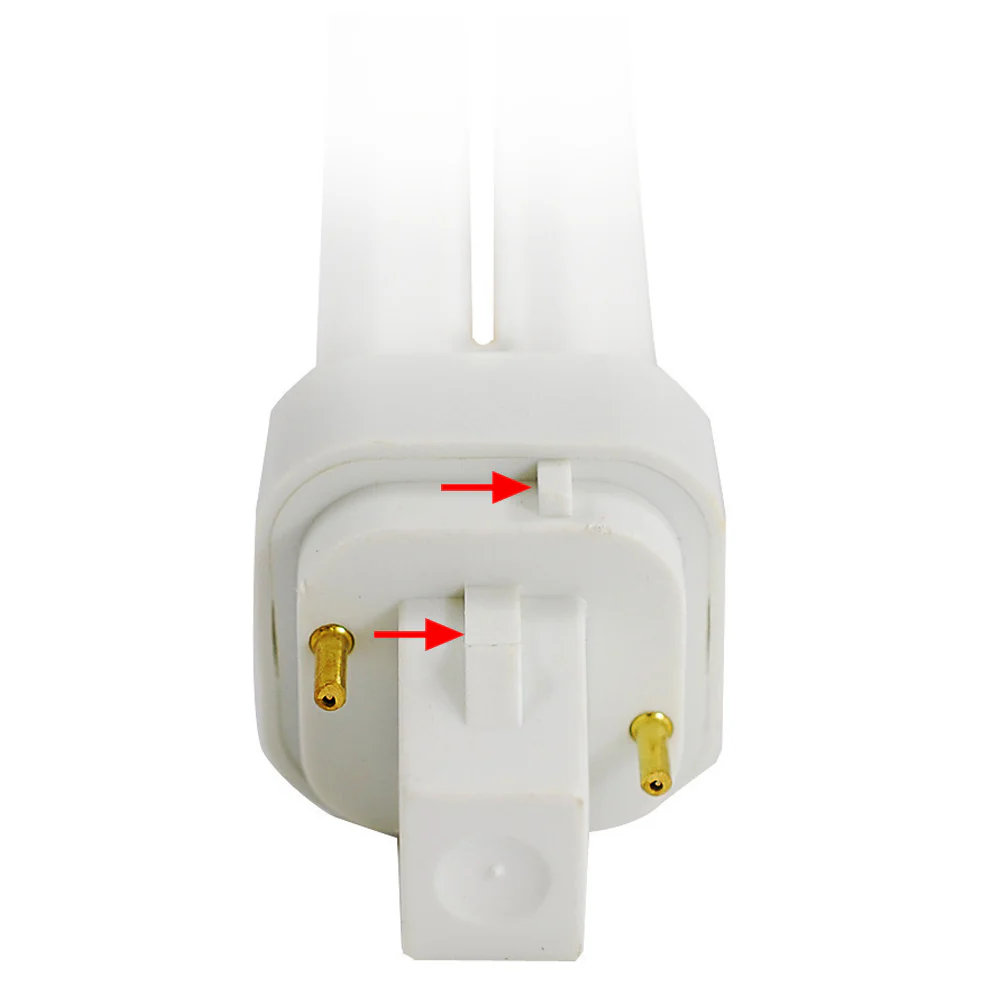 Sylvania 26w Double Tube 2-Pin G24D-3 3000k T4X2 Fluorescent Light Bulb - Image 2