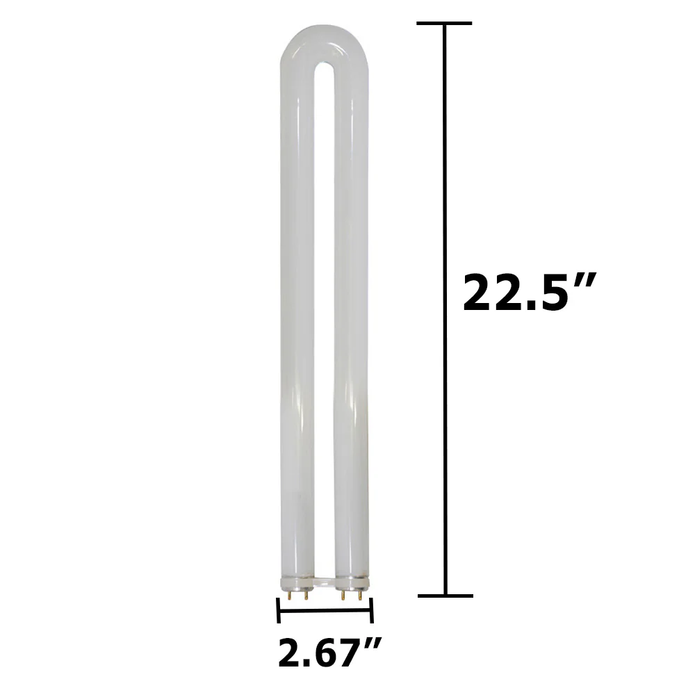 Sylvania 21877 FBO31 31W T8 3000K FBO Fluorescent U-Shaped Bulb - Image 2