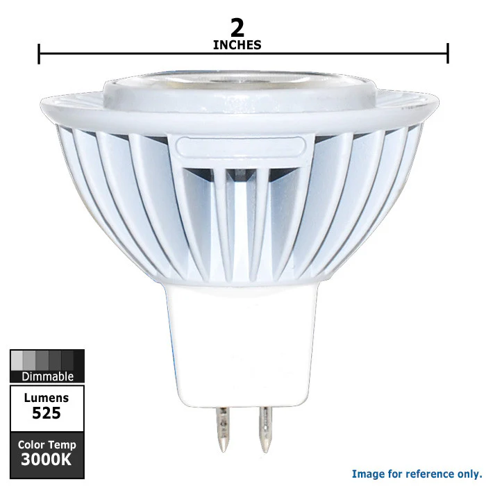 Sylvania 7w 12v MR16 NFL25 Dimmable 3000k LED Light Bulb - Image 2