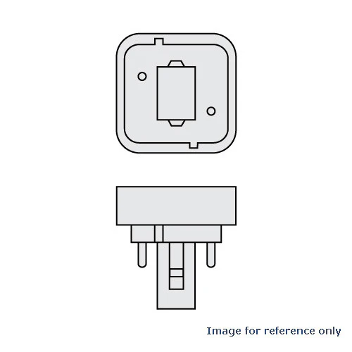 SYLVANIA 20709 - CF18DD/830/ECO 18W 3000K G24D-2 Fluorescent Bulbs - Image 2