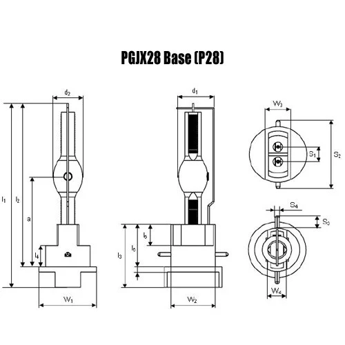OSRAM HSD 300W/80/P28 LOK-IT Metal Halide Lamp - Image 2