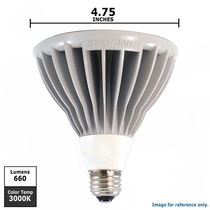 PAR38 Dimmable LED 16W 120V 3000K Flood SYLVANIA Lamp - Image 2