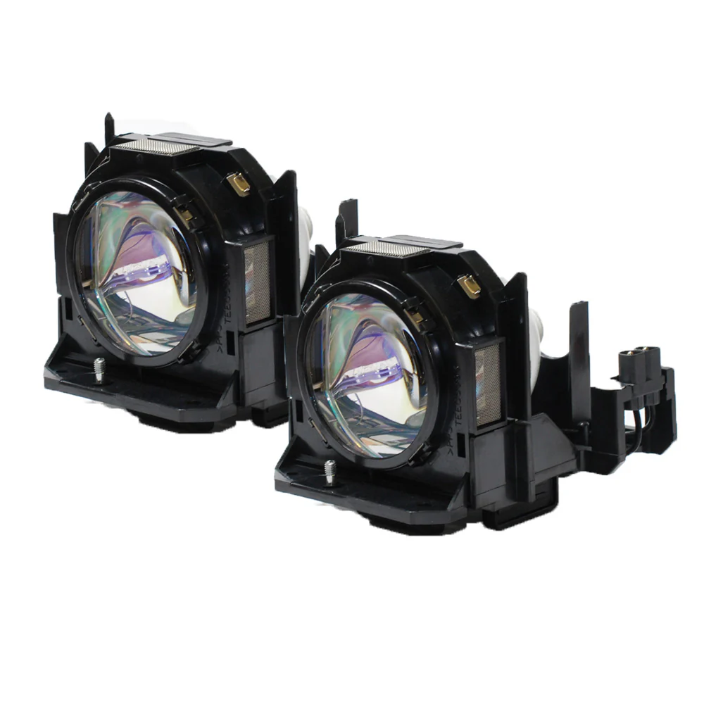 Panasonic PT-D6000US Projector Housing with Genuine Original OEM Bulb
