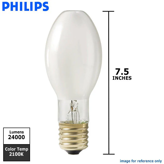 Philips 100w ED23 Coated E39 Ceramalux ALTO HID Light Bulb - Image 2