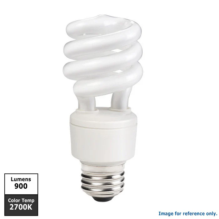 PHILIPS 13W EL/MDT 2700K Warm White Twist Light Bulb - Image 2