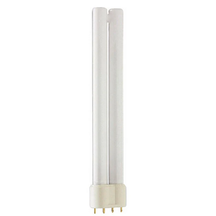 Philips 18w 2G11 3000K PL-L Single Tube 4-Pin Fluorescent Light Bulb