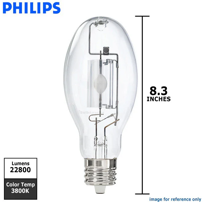 Philips 210w ED28 Cool White E39 MasterColor CDM Elite MW HID Light Bulb - Image 2