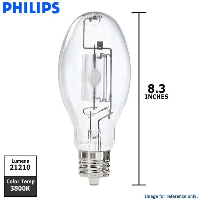 Philips 210w ED28 Cool White E39 MasterColor CDM Elite MW HID Light Bulbs - Image 2