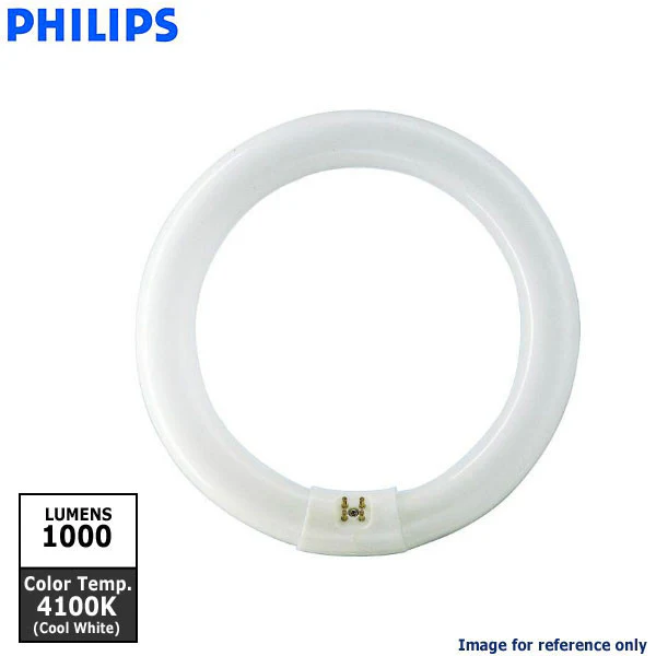 PHILIPS FC8T9 22W T9 G10Q 4100K Cool White Circline Fluorescent Bulb - Image 3