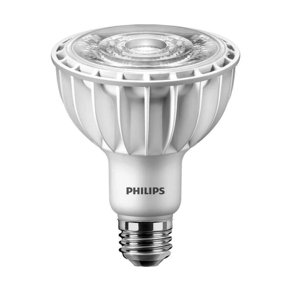 Philips 25.5w PAR30L LED Flood 25d Non-Dimmable 3000K Bright White 120-277V Bulb