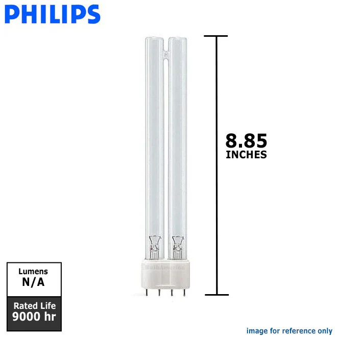 Philips TUV PL-L 35W/4P HO 35W 2G11 4-Pin Base UVC Germicidal Bulb - Image 2