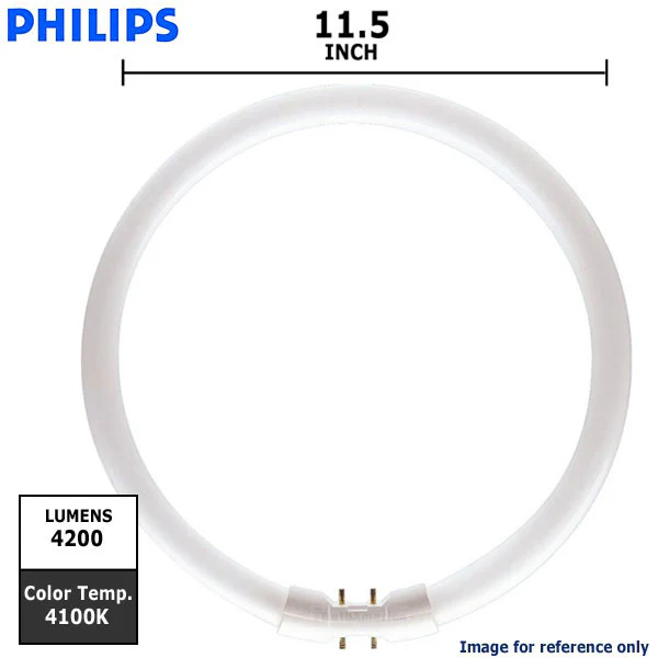 Philips 55w Master TL5 Circular Cool White 4100k 2GX13 Fluorescent Light Bulb - Image 2
