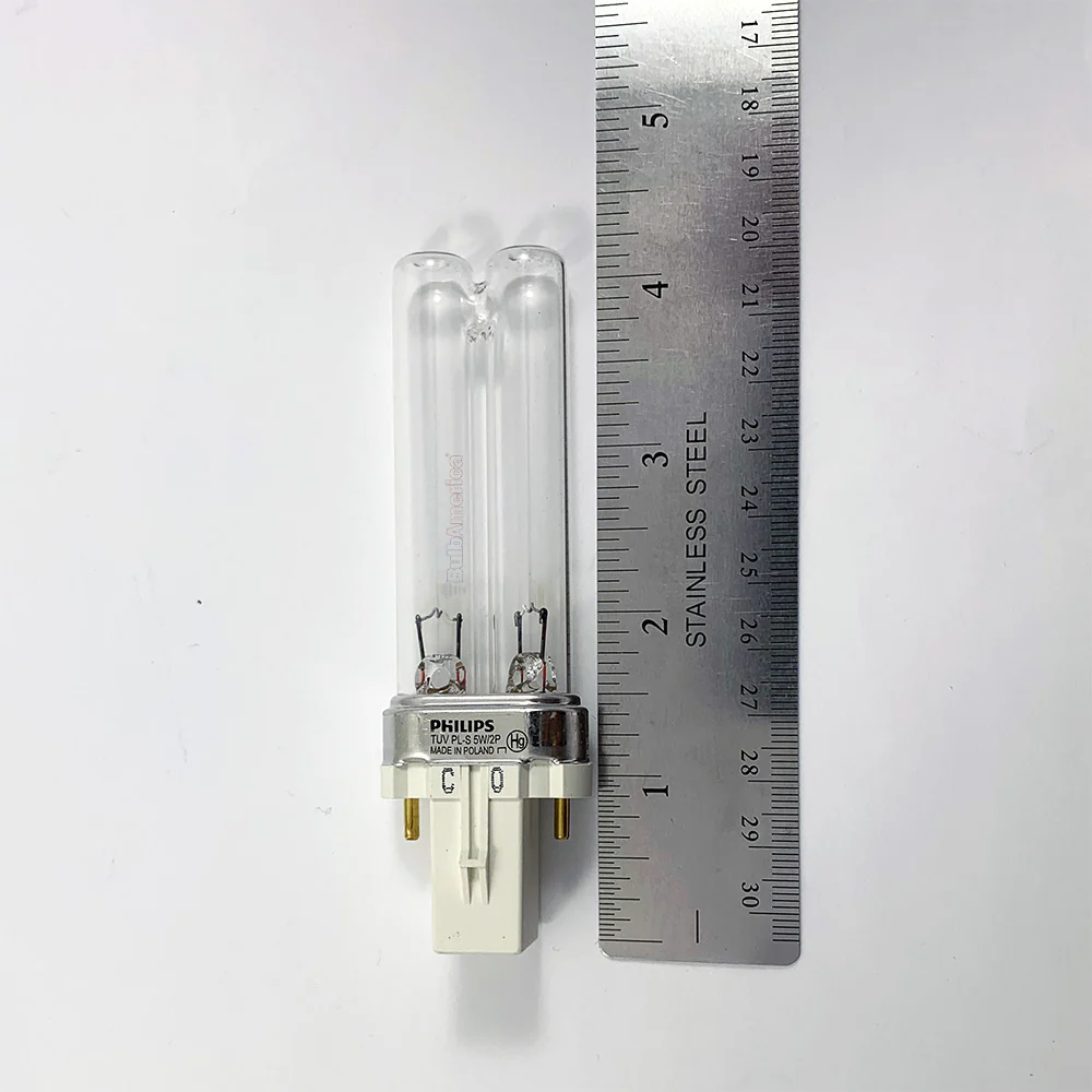 Philips TUV PL-S 5W/2P 5w 2-Pin G23 UVC Germicidal Light Bulb - Image 2