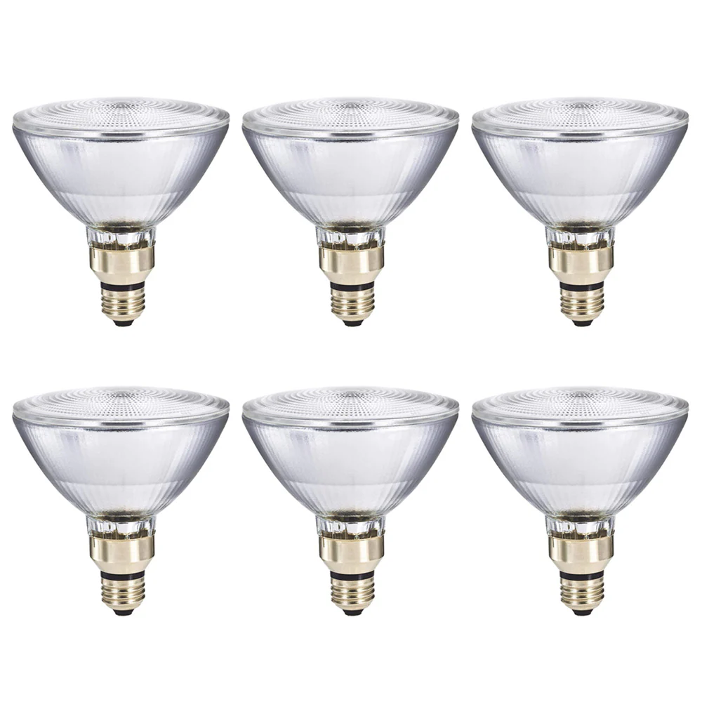 6Pk - Philips 72w PAR38 Flood FL25 Halogen Bulb - 90w Replacement