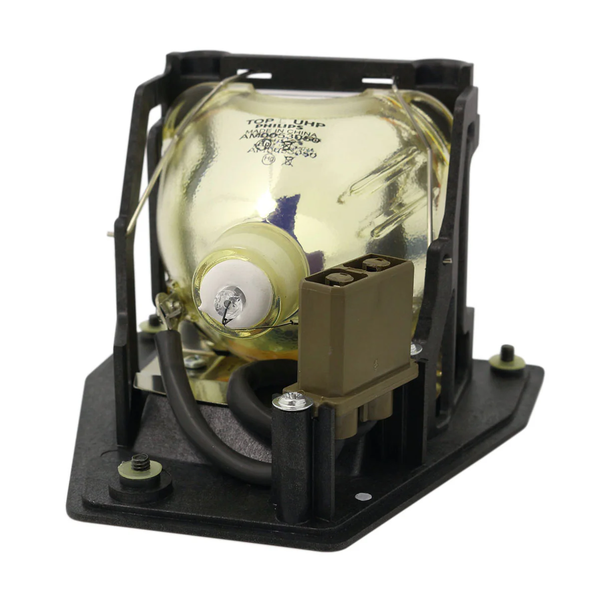 Projector Europes Traveler 757 Projector Housing with Genuine Original OEM Bulb - Image 5