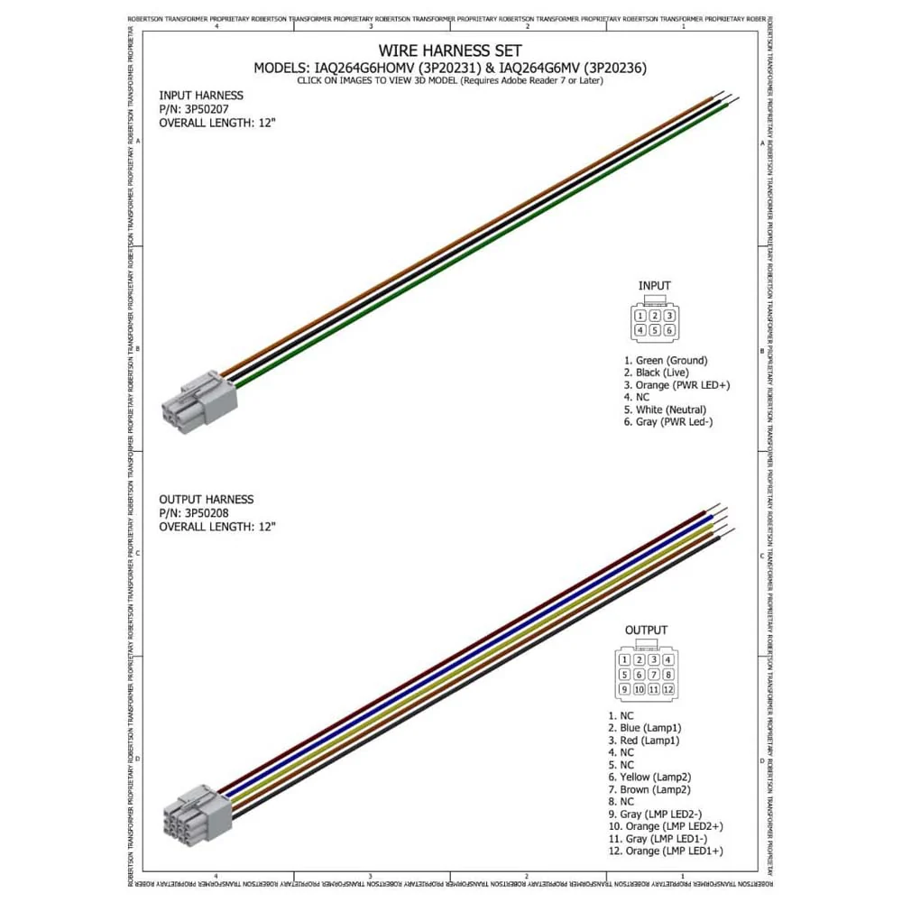 Robertson IAQ264G6MV Electronic Instant Start Ballast 100-240V - Image 4