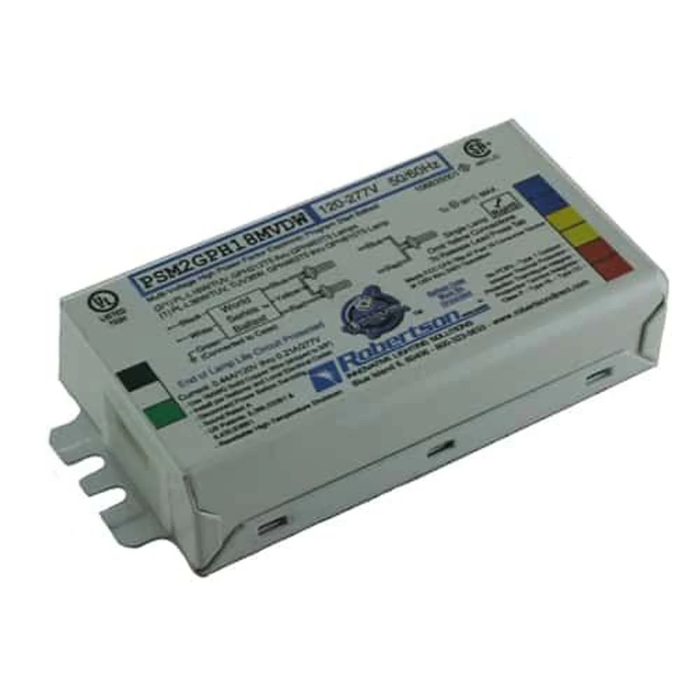 Robertson PSM2GPH18MVDW Electronic Program Start Ballast 120-277V