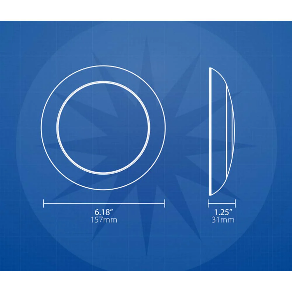 RSD 5/6-inch Selectable LED Round Surface Mount Downlight - Nickel Finish - Image 2