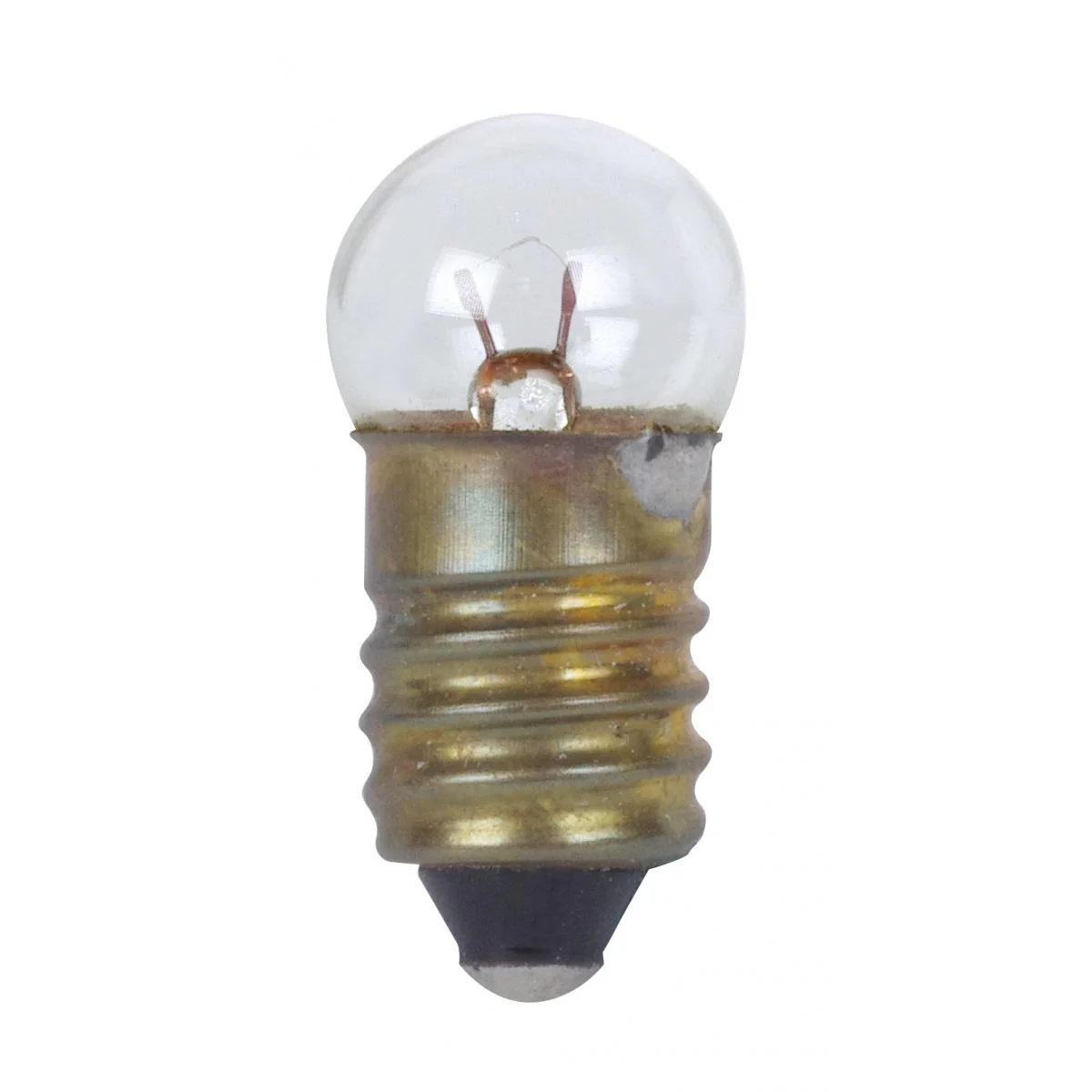 Satco 0.13w G3.5 miniature E10 Miniature Screw base 1.3v Clear Bulb