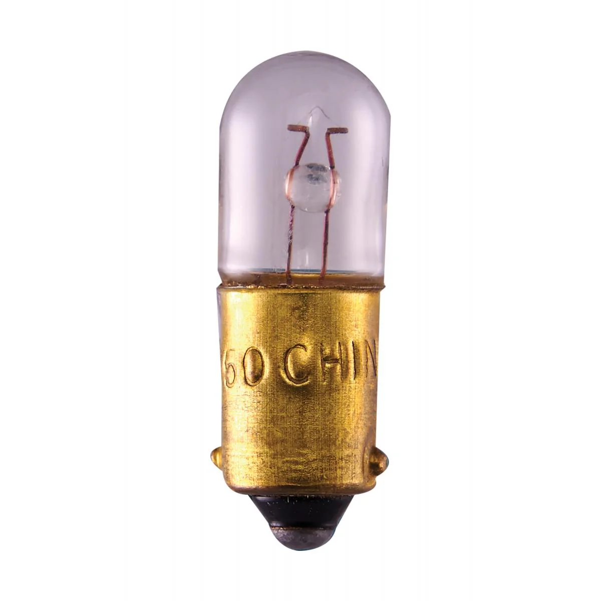 Satco 0.45w T3.25 miniature BA9s Miniature Bayonet base 5v Clear Bulb