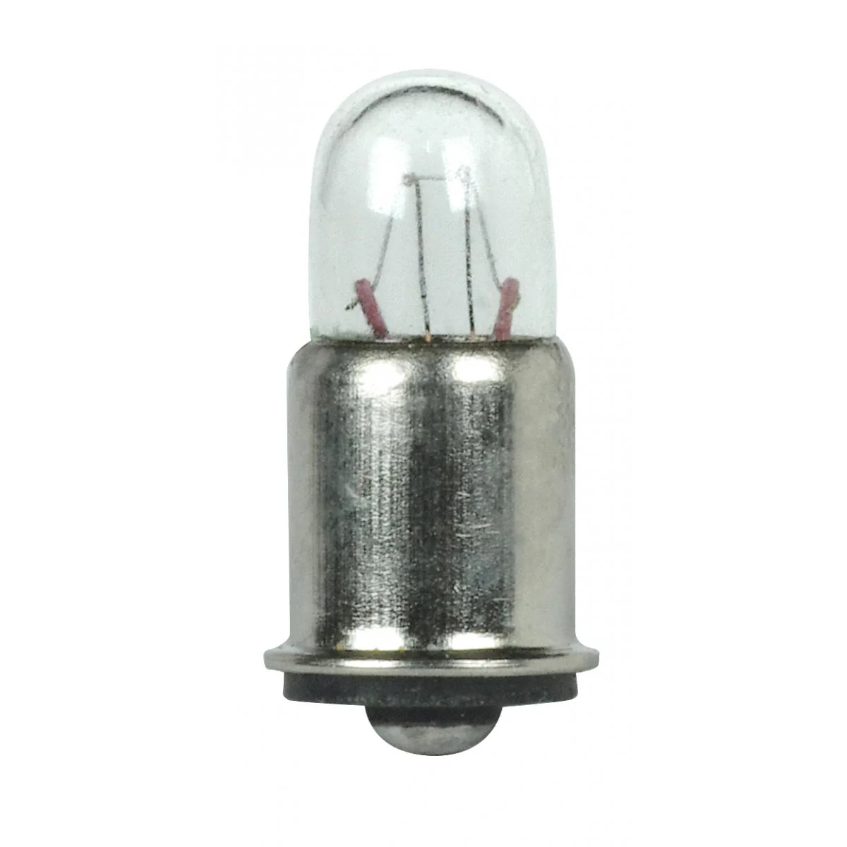 Satco 0.72w T1.75 miniature SX6s Midget Flange base 18v Clear Bulb